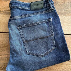 Lucky Brand - Mens Jeans - 223 Straight Faded Stretch - W38 L30